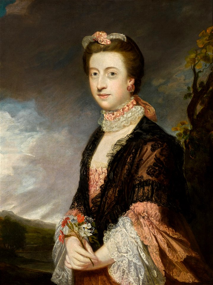 REYNOLDS Mary Stopford (d 1810), née Powys, Countess of Courtown
