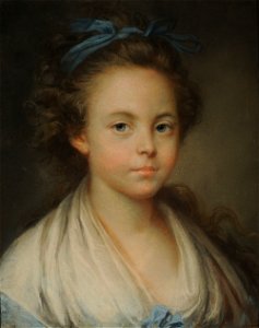 Retrato de niña - Jeanne-Philiberte Ledoux
