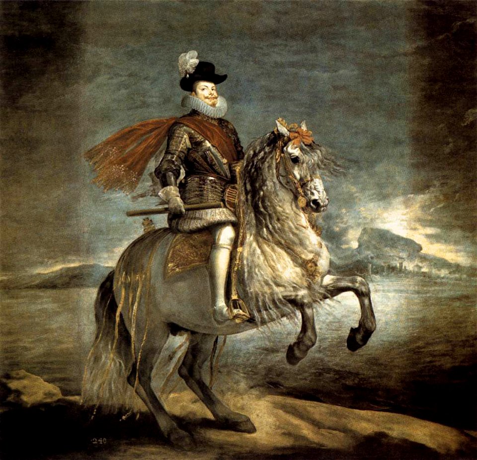 Retrato ecuestre de Felipe III, by Diego Velázquez