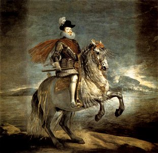 Retrato ecuestre de Felipe III, by Diego Velázquez