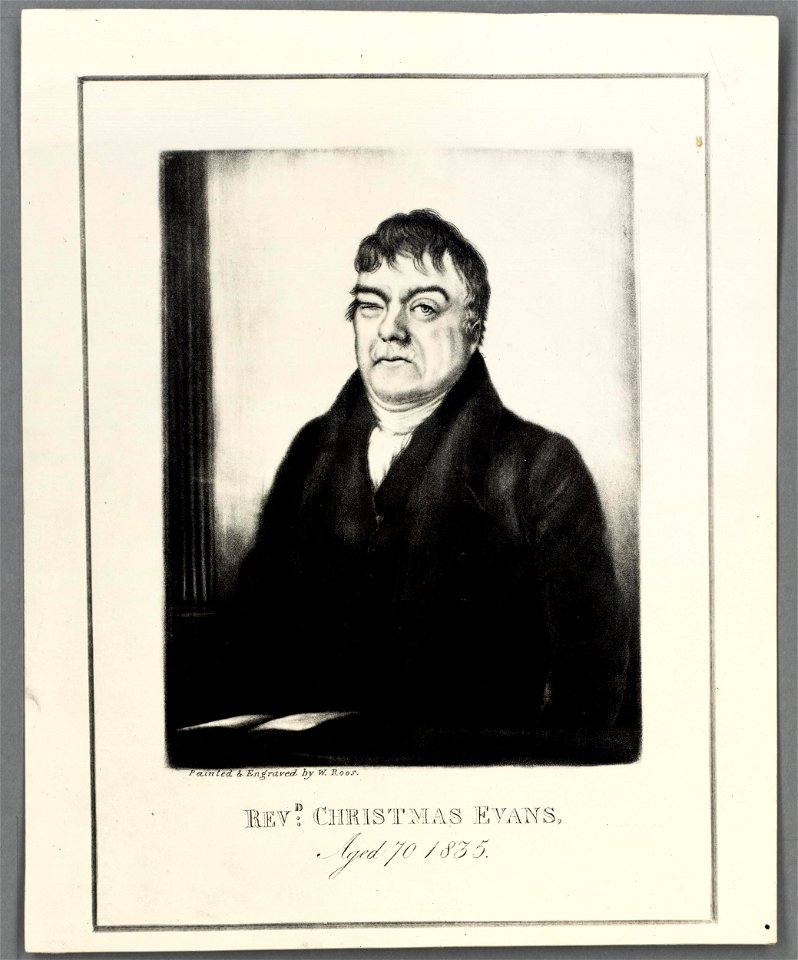Revd. Christmas Evans, aged 70, 1835 (5236525)