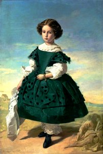 Retrato de niña, de Valeriano Domínguez Bécquer (Museo del Prado)