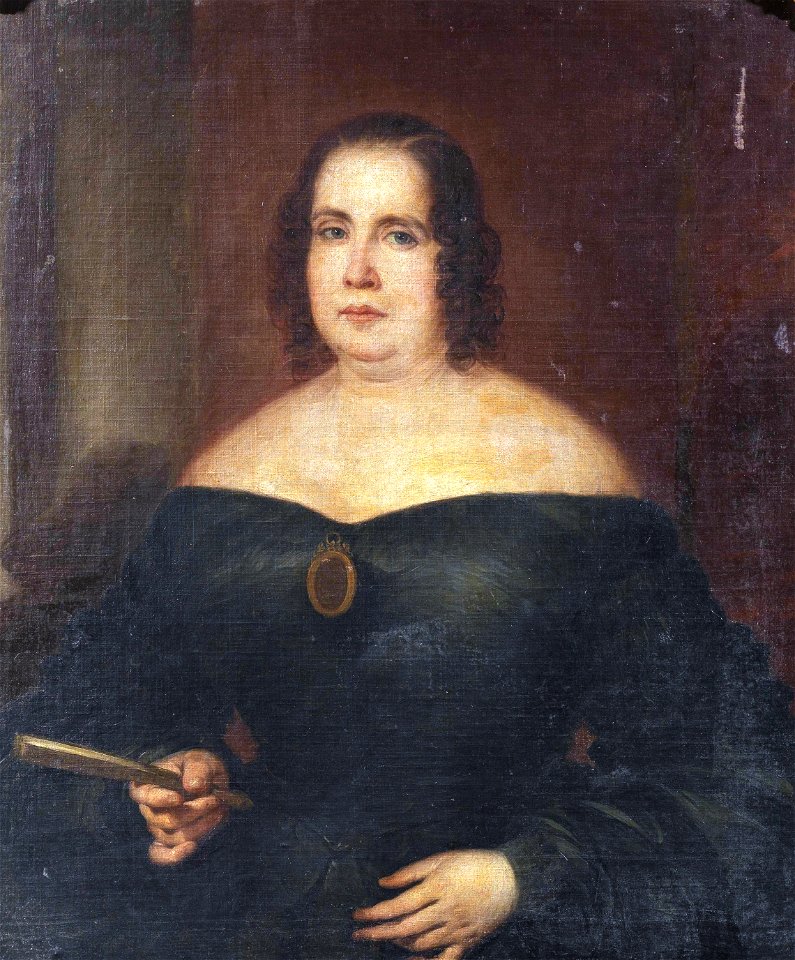 Retrato de señora, de José Gutiérrez de la Vega (Museo del Prado)