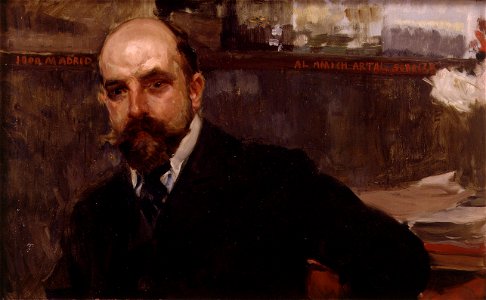 Retrato del conde de Artal, de Joaquín Sorolla (Museo de Bellas Artes de Valencia)