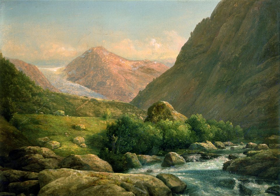 Hans Leganger Reusch - Bondhusbreen