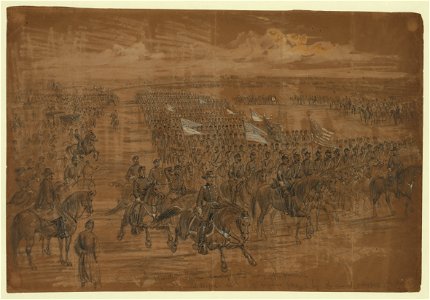 Review by the President of the Cavalry of the Army of the Potomac LCCN2004660456