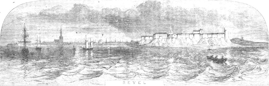 Revel. George Dodd. Pictorial history of the Russian war 1854-5-6. Free illustration for personal and commercial use.