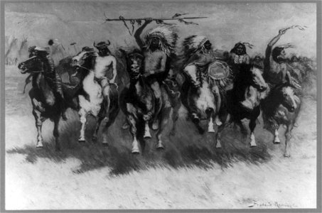 Return of the war party - Frederic Remington. LCCN89716092