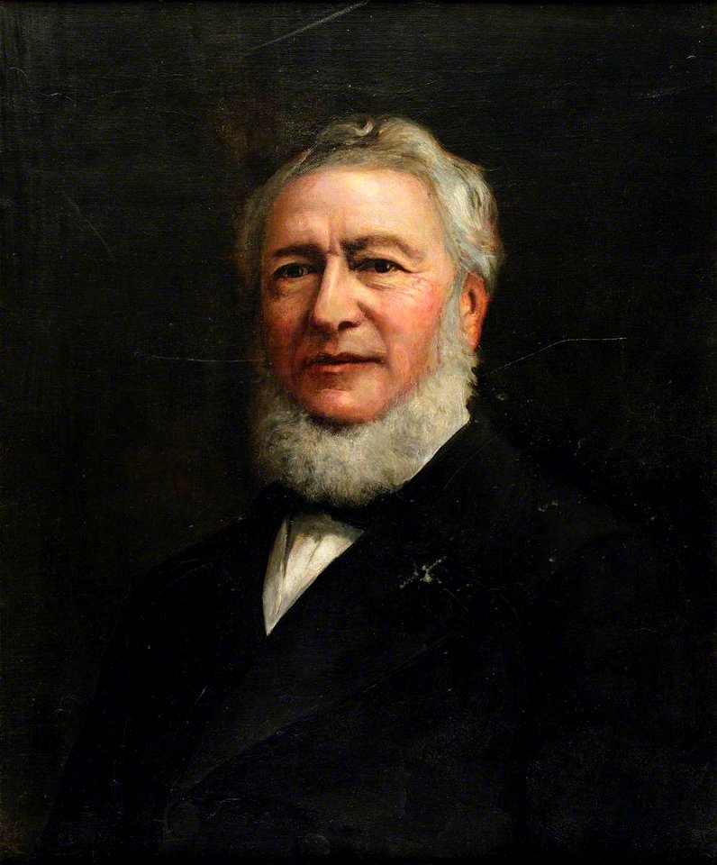 Reverend Richard Davies (1818–1896), Aelod seneddol Rhyddfrydol Môn (1868–1886) (gcf07180)