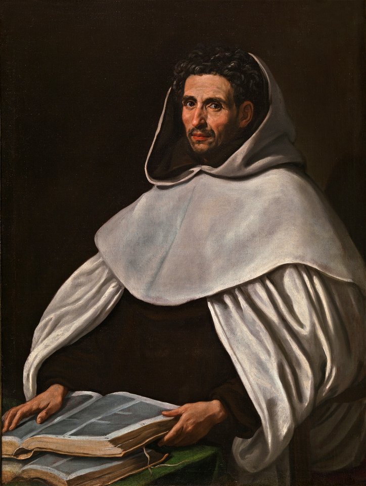 Retrato de un carmelita, de Luis Tristán (Museo del Prado)