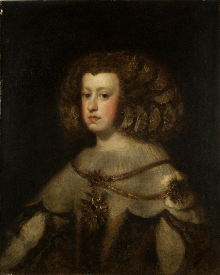 Retrato de la infanta María Teresa de España - Anónimo