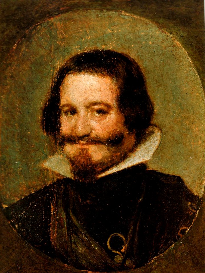 Retrato del conde-duque de Olivares, oil on copper, by Diego Velázquez