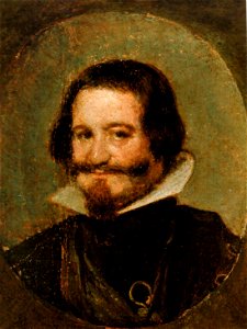 Retrato del conde-duque de Olivares, oil on copper, by Diego Velázquez