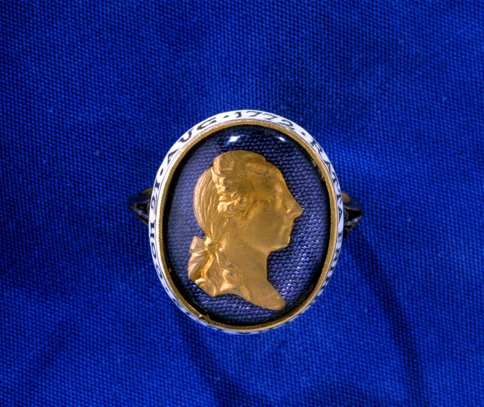 Revolutionsring med Gustav III av Sverige - Livrustkammaren - 56384