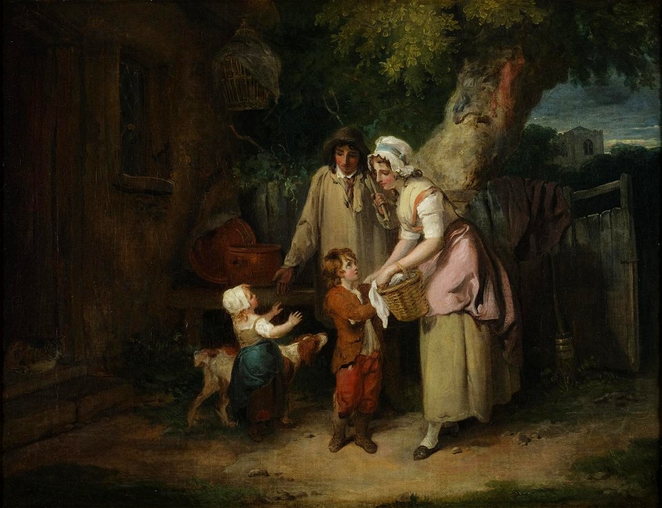 Return from the Market by Francis Wheatley, Museum of the Shenandoah Valley