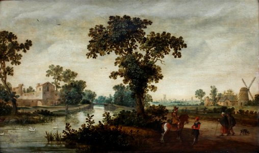 Reyer Claesz (Suycker) - Paysage Fluvial