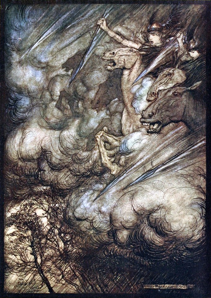 Rhinegold and the Valkyries p 148