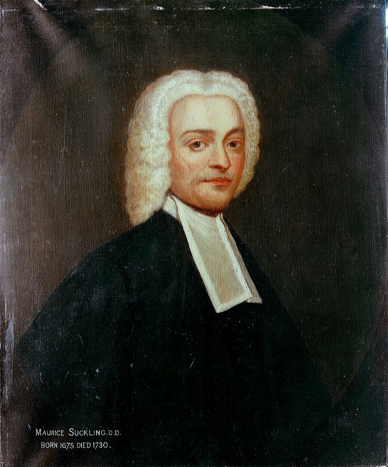 Reverend Maurice Suckling, (1676 - 1730), grandfather of Lord Nelson RMG BHC3044