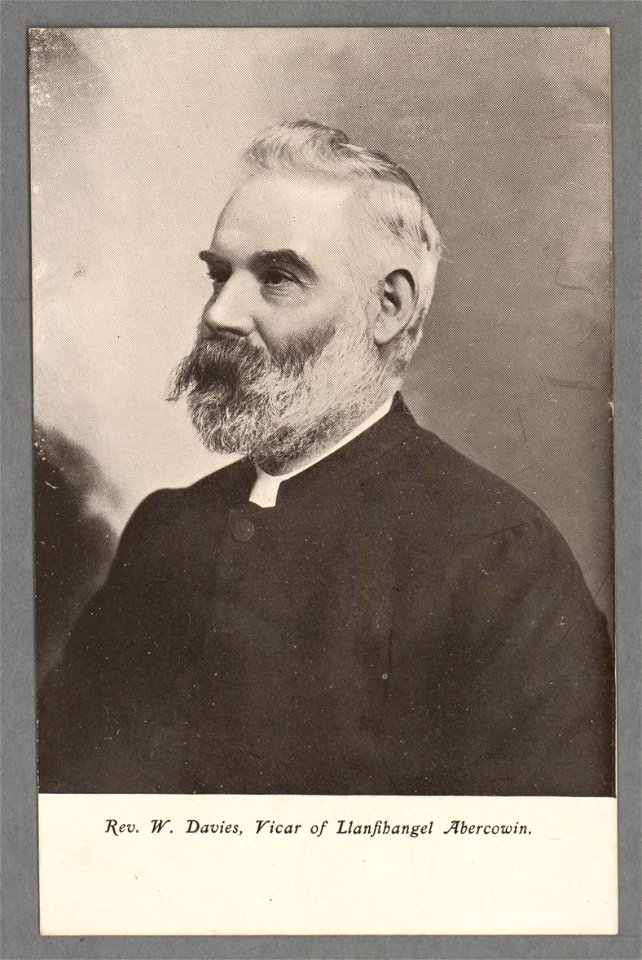 Rev. W. Davies, Vicar of Llanfihangel Abercowin (5349098)