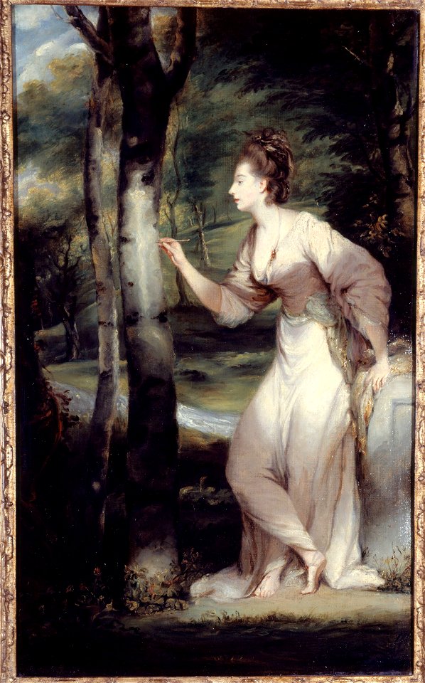 Reynolds, Joshua sir (atelier de) - Portrait de Mrs Richard Bennett Llyod of Maryland - J 97 - Musée Cognacq-Jay