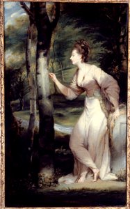 Reynolds, Joshua sir (atelier de) - Portrait de Mrs Richard Bennett Llyod of Maryland - J 97 - Musée Cognacq-Jay