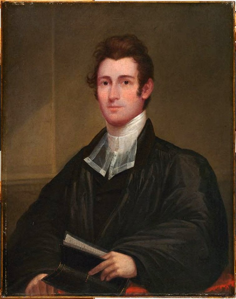 Reverend Samuel Gilman by Alvan Fisher circa 1820
