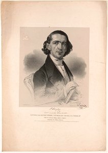 Revd. James Shrigley. Pastor of the Calvert Street Universalist Church, Baltimore Md. - from life on stone by Chs. Fenderich 1842 ; P.S. Duval Lith. Phila. LCCN2017657779