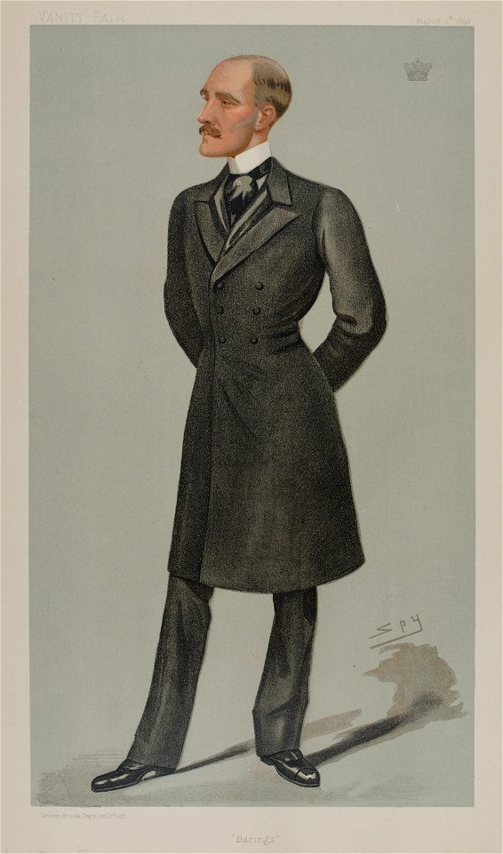 Lord Revelstoke Vanity Fair 11 August 1898