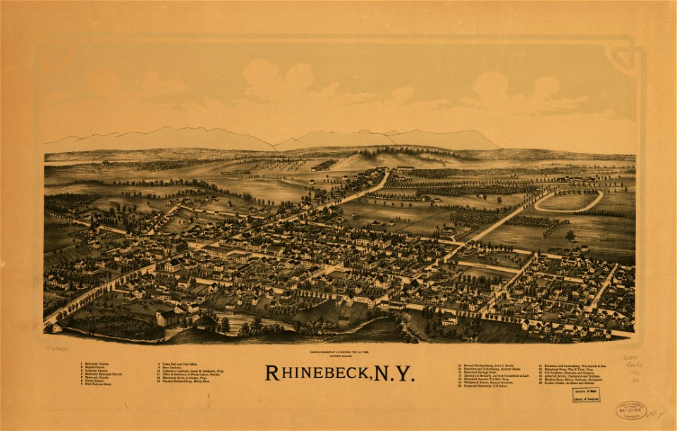 Rhinebeck, N.Y. LOC 75694839