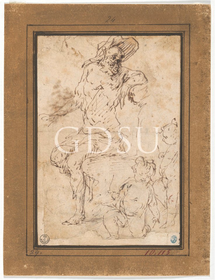 Ribera - attribuzione tradizionale - inv 10115 S