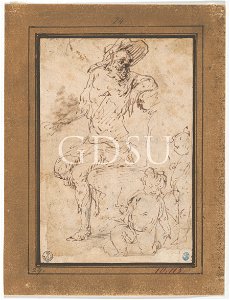 Ribera - attribuzione tradizionale - inv 10115 S