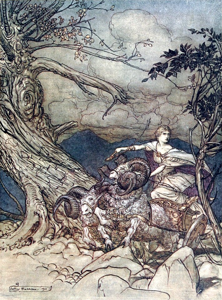 Rhinegold and the Valkyries p 104