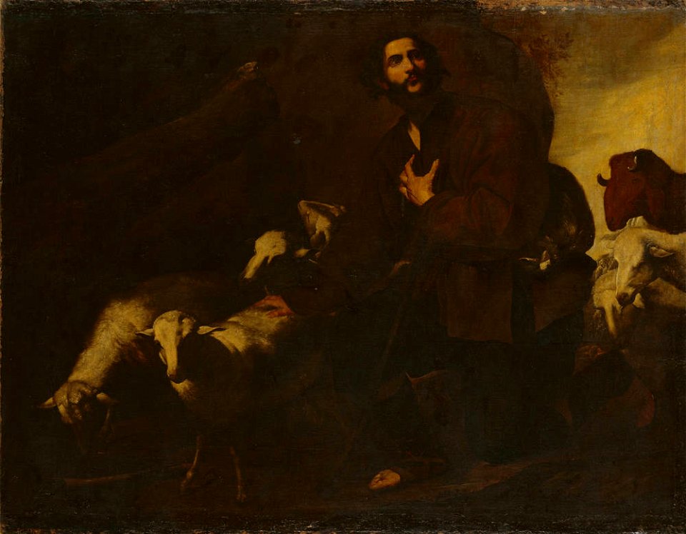 Ribera - Künstler der Vorlage - Jakob mit Labans Schafen, Gal.-Nr. 689