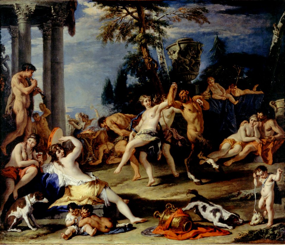 Ricci - Bacchanal in Honour of Pan, ca. 1716, 1384