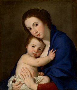 Ribera - Virgin and Child, 1646