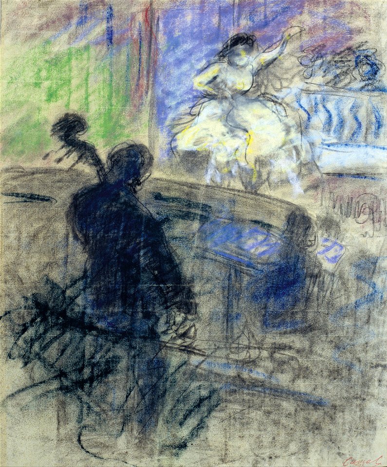Ricard Canals - Music Hall Interior - Google Art Project