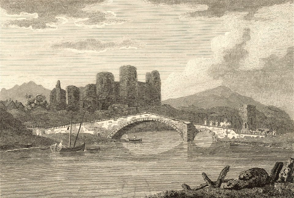 Rhuddlan Castle and bridge