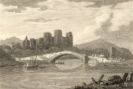 Rhuddlan Castle and bridge