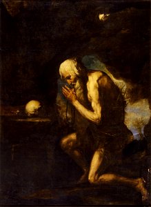 Ribera - Werkstatt - Der Einsiedler Paulus von Theben, Gal.-Nr. 687