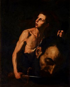 José de Ribera - David y Goliat (1620)
