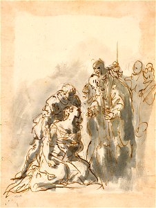 Ricci - The Communion of St Lucy 1730, RCIN 907147