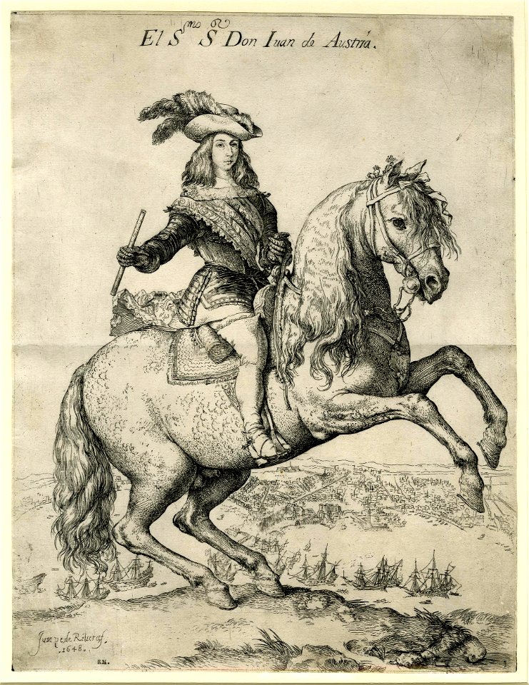 Ribera - Equestrian portrait of Don Juan of Austria, W,6.92