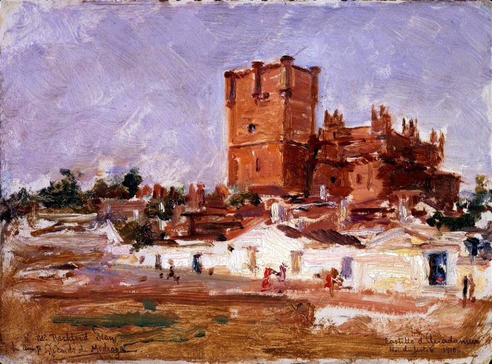 Ricardo de Madrazo y Garreta - Castillo de Guadamur - LA340 - Hispanic Society of America