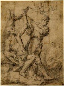 Ribera - Circle-School of - Martyrdom of St Bartholomew, 1895,0915.869