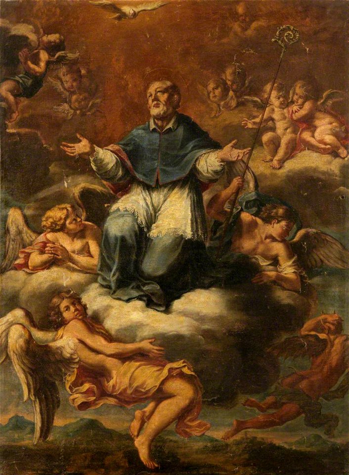 Ricci - (after) - Saint Francis de Sales in Glory (Bishop Ascending to Heaven), BLRBM20008, Blairs Museum