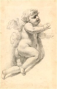 Ricci - A putto 1695 - 1734, RCIN 907132