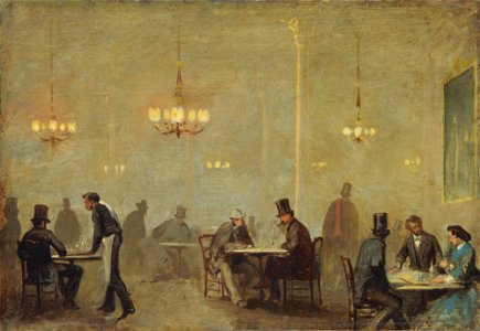 Ricardo Balaca - The Café - Google Art Project