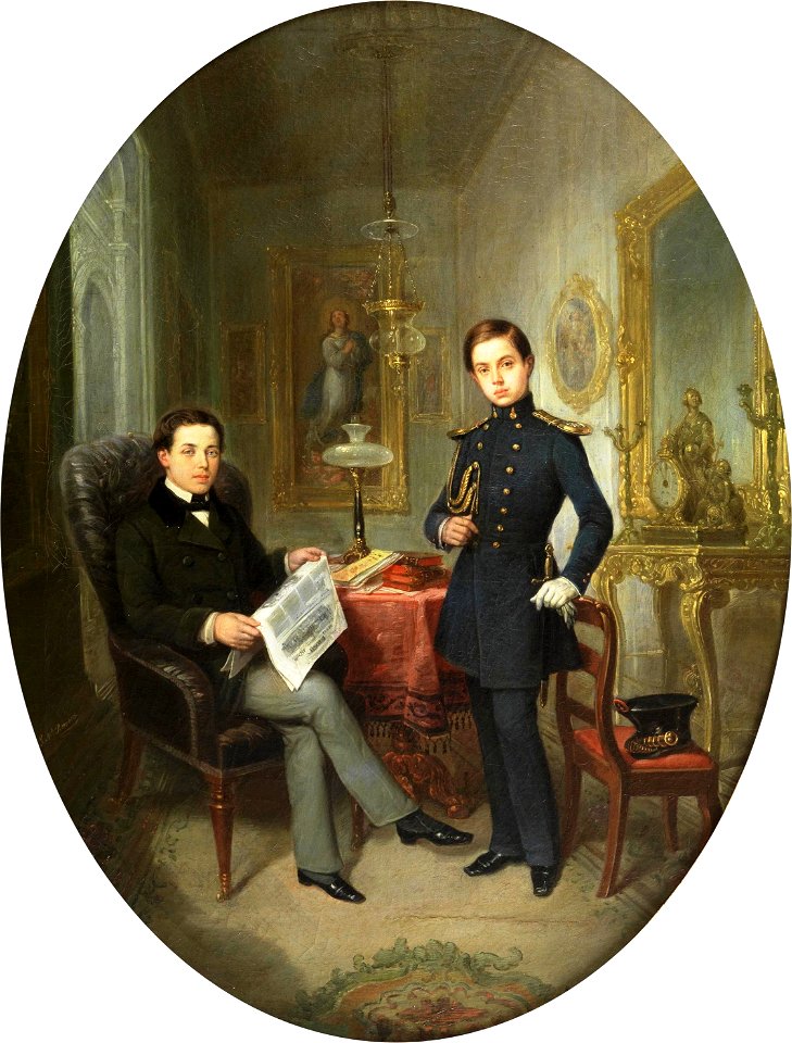 Ricardo y Federico Santaló, de José María Romero López (Museo del Prado)