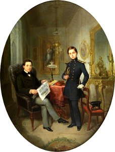 Ricardo y Federico Santaló, de José María Romero López (Museo del Prado)