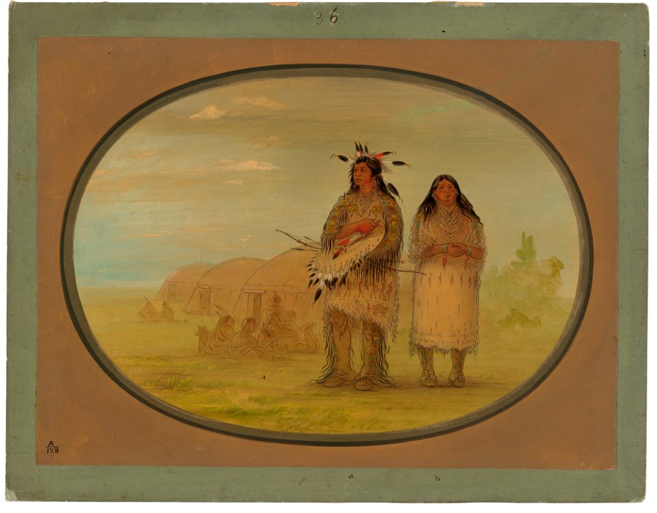 Riccarree Chief and His Wife C16942